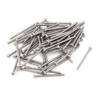 M2 x 30mm 304 Stainless Steel Phillip's Round/Pan Head Screws Bolt 30pcs