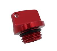 M20 2.5 Oil Filler Cap Plug For YZ 65 80 125/X 250/X YZ250F YZ450F YZ250FX YZ450FX WR250F WR450F WR250R/X YZF WR 250R 450 Oil Filler Cap(Red)