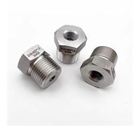 M20 Male to Female M8 10 12 14 16 20 1/8" 1/4" 3/8" 1/2" BSP NPT Hex Reducer Bushing 304 Stainless Adapter Fitting,M20x1.75 Male,1l8 NPT Female