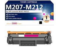M207-M212 Hight Capacity Toner Cartridge Replacement for HP LaserJet M207-M212 Printer, 2600 Pages,Black-1 pack