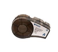 Brady Self-Laminating Vinyl Tape for BMP21-PLUS; BMP21-LAB; BMP21, 38.10 mm x 4.30 m, Black on White, Transparent