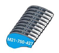 M21-750-427 0.75 Inch Label Compatible With BMP21 PLUS Handheld Label Printer Self Laminating(3PK)