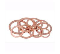 M21 M22 M24 M26 M27 M28 M30 M33 M34 M36 M38 M40 M42 M48 M50 M60 Brass Copper Boat Washer Flat Seal Gasket Ring Sump Plug(M27x40x3 1Pcs)