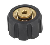 M22 Adapter M22 14mm Female to G 1/4 Inch for High Pressure Washer Hose Pipe Fitting Plastic 400 Bar(OP-324-(M22-G1/4))