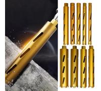 M22 Concrete Core Drill Bit 370 mm Alloy Emery Hole Opener for Dry and Wet Drilling, Compatible with Manual or Fixed Core Drilling Machi(38MM)