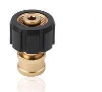 M22 Female to 1/4 Pressure Washer Adapter, Heavy-Duty Quick Coupling Brass Connector with Internal Thread Connecting Parts, Hose for High-Pressure Cleaning Systems