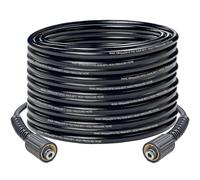 M22 High Pressure Washer Hose,15M/49Ft Kink Resistant Power Washer Hose,2610PSI Pressure Asher Accessory,14mm Female Replacement Jet Wash Hose for Most Brands