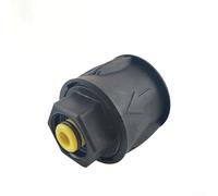 M22 Pipe Connector Adapter for Karcher for K Series High Pressure Washer Hose Quick Coupling Black 1.96in