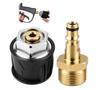 M22 Pressure Washer Adapter for Karcher K2 K3 K4 K5 K6 K7 Series, Hose Connector M22 14mm Quick Release Adapter, Brass high Pressure Washer Gun Hose Fittings Converter Tool