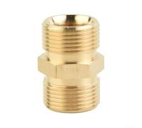 M22 to Male Adaptor For For Power Washers, Made from Tough Solid Brass Material