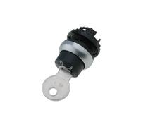 M22-WRS3 switch: rotary switch with key 22mm rod.Pos: 3 black EATON ELE