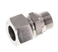 M22x1.5 Male x 18L Stainless steel Straight Cutting Ring 315 Bar DIN 2353