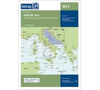 M23 Adriatic Sea Passage Chart : Golfo di Trieste to Bar and Promontorio del Gargano