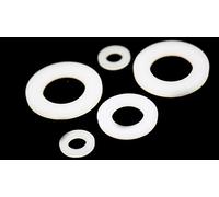 M24 (24mm) White Plastic Washers Form-A Flat Nylon Washer (Pack of 20) H09C