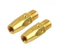 M25 MIG Welding Torch Replacement Part (5/10pcs) | 250A Contact Tip + Gas Nozzle, Fits Gun (10pcs)