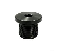 M25x1.5 Threaded Fork Cap Bolt for Stability | Black aluminum alloy, high for impact resistance, withstands severe vibrations, for durable construction, 25mm size