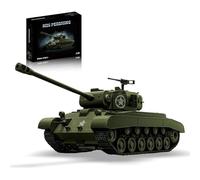 M26 Pershing Tank Building Set, WW2 Military Vehicles Army M26 Heavy Tank Building Model, Great Gifts for Military Enthusiasts and Boys, Compatible with L***, 1703 PCS