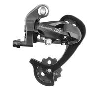 microSHIFT M26 rear derailleur, 7 and 8 gears, short cage, black