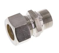 M26x1.5 Male x 22L Stainless steel Straight Compression Fitting 160 Bar DIN 2353