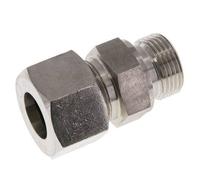 M27x2 Male x 20S Stainless steel Straight Cutting Ring 400 Bar DIN 2353