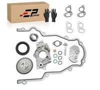 M295HV High Volume Oil Pump Timing Chain Kit w/Gaskets | Fit Chevy GM GMC Cadillac (Silverado/Avalanche/Sierra/Yukon/Escalade) | 4.8L 5.3L 5.7L 6.0L LS1 LS2 LS3 L96 LM7 LR4 LQ4 Gen3-4 V8 | 1997-2016