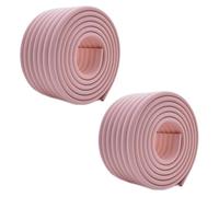 M2cbridge Multifunctional Edge and Corner Guard Coverage Baby Safety Bumper DIY (Pink (2m x 2))