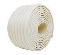 M2cbridge Multifunctional Edge and Corner Guard Coverage Baby Safety Bumper DIY (Rice White 4m)