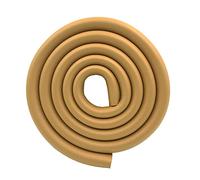 M2cbridge U Shape Extra Thick Furniture Table Edge Protectors Foam Baby Safety Bumper Guard 6.5 Ft (Wood)