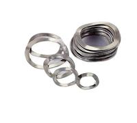 M3 4 5 6 8 10 12 16 19 21 M25 304 Stainless Steel Three Wave Crest Type Spring Washer Gasket for Bearing Shafts 50pcs(M19x25x0.3mm)