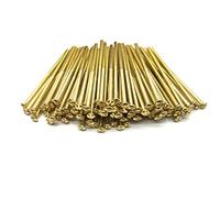 M3.5 Brass/Gold Electrical Socket Screws, 75mm, For Switches, Light Switch, Plug Sockets, 3.5mm x 75mm, (100)