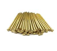 M3.5 Brass/Gold Electrical Socket Screws, 75mm, For Switches, Light Switch, Plug Sockets, 3.5mm x 75mm, (50)
