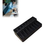 M3 Bolt Sorter, Bolt/Screw Length Sorter Tray with 7 Measuring Slots, M3 Screw Sort Tray for Precision Organization, Tackle Box Small Parts Screws Hardware Organizer (Black)