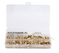 M3 Hex Standoff Spacer Kit 300Pcs | Brass Motherboard Pillar Screw & Nut Hardware | Oxidation Protected Fastener Combination for Electronics/PC Building/DIY | Zinc Coated Iron