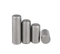 M3-M10 Cylindrical Pin Locating Dowel 304 Stainless Steel Fixed Shaft Solid Rod 4~100mm(M4 x30PCS,25mm)