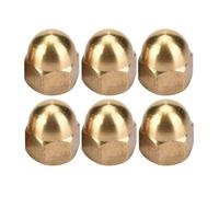 M3-M12 Brass Hex Nut Driver Set, Cap Nut Assortment Kit Acorn Nut Fasteners(M6(20PCS))