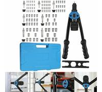 M3-M12 Professional Heavy Hand Tool Riveter Nut Rivnut Gun Mandrels Rivet Repair