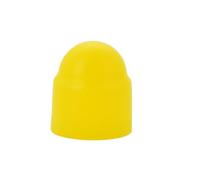 M3-M24 PE Bolts Hexagon Nuts Covers Dome Cap Plastic Screws Acorn Nuts Protection Protector For Car Motorcycle Tools(Yellow,M18x26x32 (8Pcs))