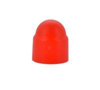 M3-M24 PE Bolts Hexagon Nuts Covers Dome Cap Plastic Screws Acorn Nuts Protection Protector For Car Motorcycle Tools(Rouge,M12x19x23 (20Pcs))