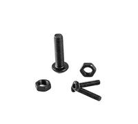 M3 M4 M5 Black High Strength Pan Head Hexagon Socket Screw Nut 500pcs Kit Model Number : YC-010135