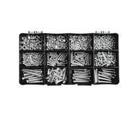 M3 M4 M5 M6 Cross Recessed Truss Head Self-tapping Screw Steel Phillips Pan Head Wood Screw IDGTTLDF(V SET,1 BOX)