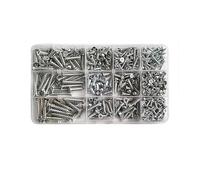 M3 M4 M5 M6 Cross Recessed Truss Head Self-tapping Screw Steel Phillips Pan Head Wood Screw IDGTTLDF(F SET,5 BOXES)