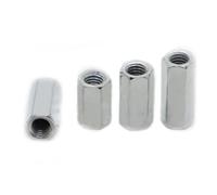 M3 M4 M5 M6 Female to Female Zinc-plated Steel Standoff Spacer Hexagonal Stud Spacer Pillars(10mm,M4 5pcs)