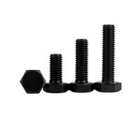 M3 M4 M5 M6 GB5783 Stainless Steel External Hex Outside Hexagon Head Cap Screw Bolt Thread Length 6-100mm DIN933 5-20PCS(20pcs M5x16mm)