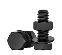 M3 M4 M5 M6 M8 Insulated Nylon Plastic Outer Hexagon Bolts Washers Nuts Set 4mm 10mm 40mm 60mm 100mm Length Hex Screws(M8x45mm 10sets)