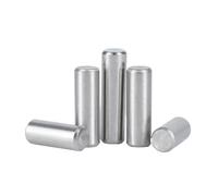 M3 M4 M5 M6 M8 M10 Cylindrical Pin Locating Dowel 304 Stainless Steel Fixed Shaft Solid Rod GB119 4~100mm(25mm,M4 x10pcs)