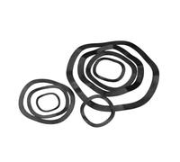 M3 M4 M5 M6 M8 M10-M118 65# Mangnese Steel Bearing Shafts Three Wave Crest Type Spring Washer Gasket Wave Washer(M34x41x0.5(10pcs))