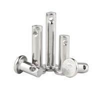 M3 M4 M5 M6 M8 M10 M12 304 Stainless Steel Flat Head Bearing Cylindrical Positioning Insert Hole Roll Dowel Pin 1pcs M10 70mm