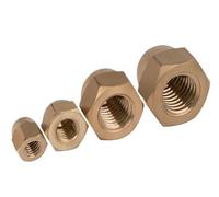 M3 M4 M5 M6 M8 M10 M12 M14 M16 M18 M20 Solid Brass Hexagon Cap Nuts Hex Acorn FOR Bolts Screws(M12X1.75 Pitch-5pcs)