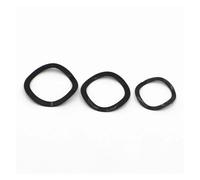 M3 M4 M5 M6 M8 M10 M12 M14 M16 M19 M21 M24 M27 M34 Wave Washers 304 Stainless Steel Black Wave Spring Washer(Black Carbon Steel,50pcs M4x8)