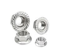 M3 M4 M5 M6 M8 M10 M12 M14 M16 M20 304 Stainless Steel Hexagon Nut Nut Cap Bolts Washers(M10)
